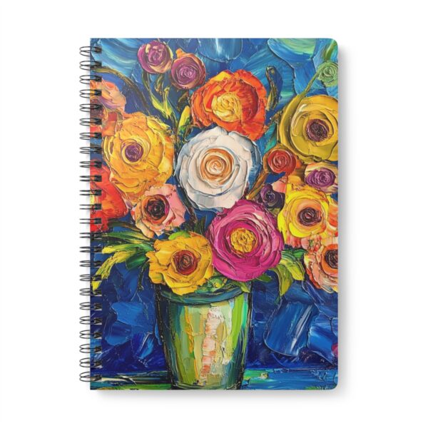 Wirobound Softcover Notebook, A5