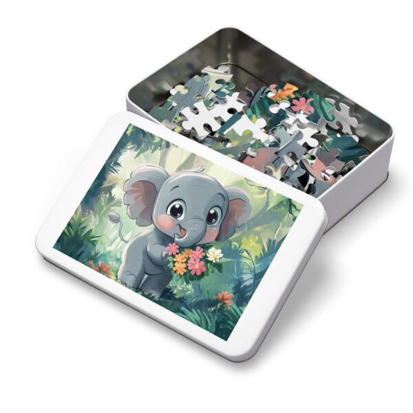 Jigsaw Puzzle with Tin - Image 3