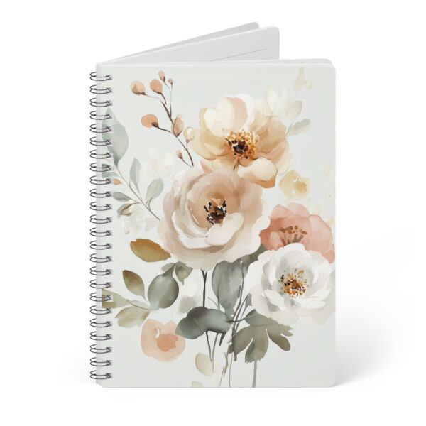 Wirobound Softcover Notebook, A5 - Image 3