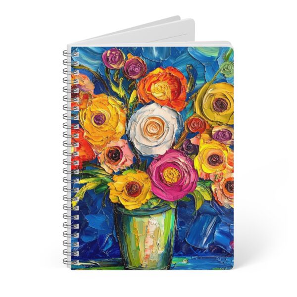 Wirobound Softcover Notebook, A5 - Image 3