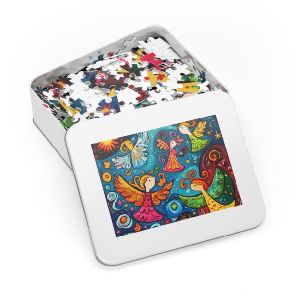 Jigsaw Puzzle with Tin - Image 3