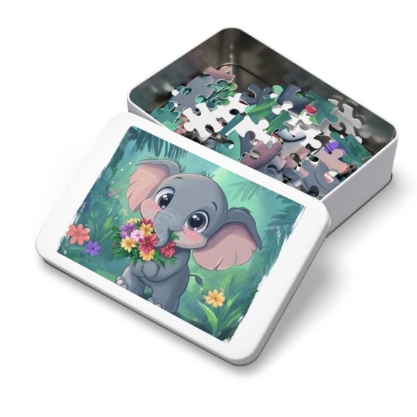 Jigsaw Puzzle with Tin - Image 3