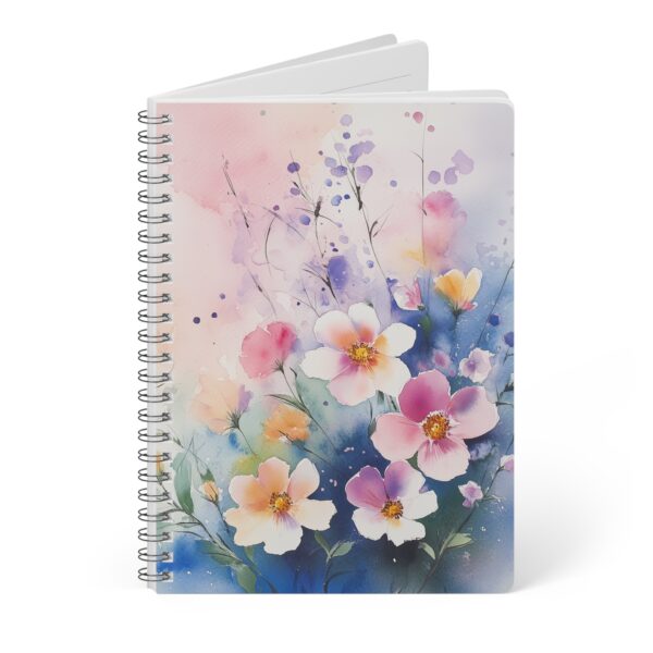 Wirobound Softcover Notebook, A5 - Image 3