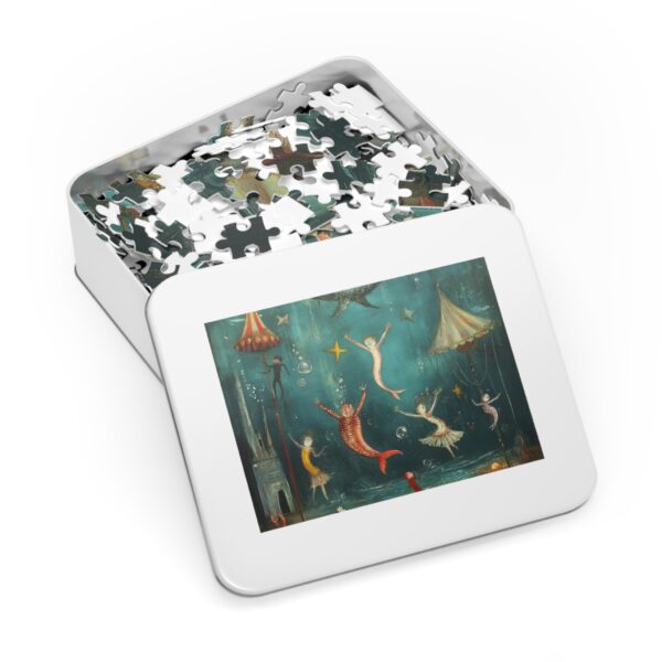 Jigsaw Puzzle with Tin - Image 3