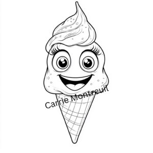 Ice Cream Cone girl
